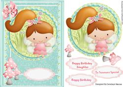 Lovely Little Fairy in Pink