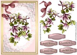 Lovely Magnolias and White Lace