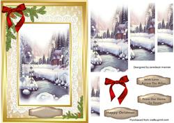 Lovely Peaceful Snow Scene