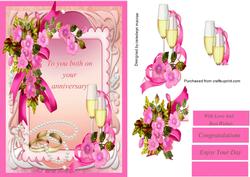 A5 Lovely Anniversary Card