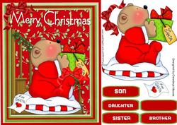 Little Bear Waiting for Santa