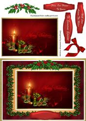 Lovely Christmas Greeting with Holly 