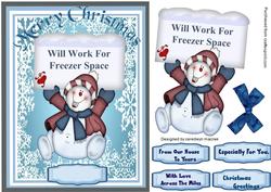 Snowman Looking for Freezer Space