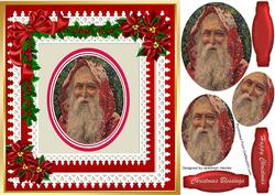 Lovely Vintage Santa