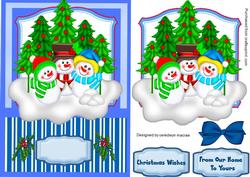 A Lovely Trio of Snowmen