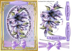 Beautiful Lillies in Lilac