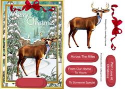 Beautiful Christmas Stag 