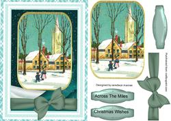 Beautiful Woodland Winter Snow Scene 