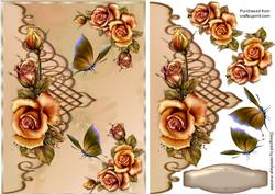 Lovely Golden Envelope Card