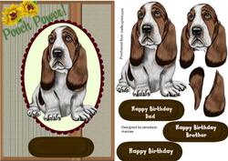 Lovely Pooch Power Basset Hound