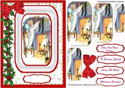 Hanging the Christmas Stocking