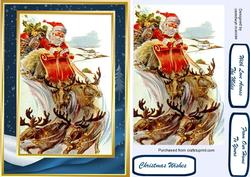 All in a Rush Santas on His Way