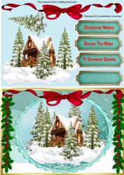 A5 Lovely Christmas Scene