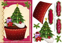 Lovely Cupcake for Christmas .