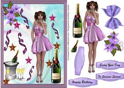 Party Girl Enjoy Your Day