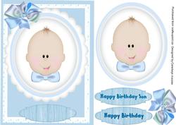 Cute Little Birthday Boy