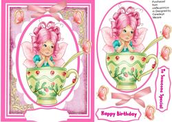 Lovely Fairy in a Cup