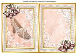 A5 Vintage Shoes and Pearls Incert 