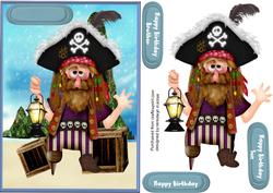 A Shipwrecked Pirate 