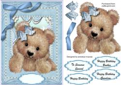 Lovely Little Fluffy Boy Bear