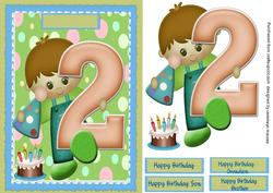 For a Two Year Old Boy 
