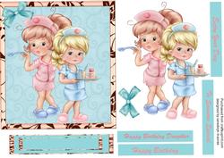 Lovely Easel or Topper 4 Time to Take Your Medicine