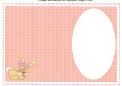 Lovely Bunny Incert in Pink