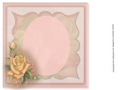 Lovely 8x8 Edwardian Roses Incert