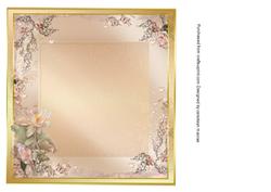8x8 Incert Lovely Lotus Flowers 