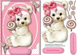 Cute Lollypop Bear