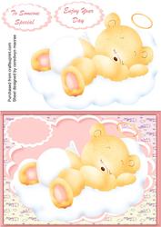 Beautiful Litle Angel Bear Girl
