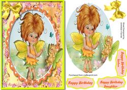 Cute Little Fairy and Her Pal