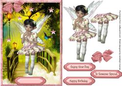 Little Fairy on the Enchanted Bridge