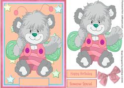 Lovely Little Bertha Bee Bear