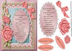 Special Wishes for Anyone , Card and Verse
