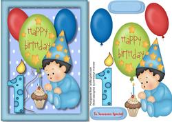 Baby Boys First Birthday 