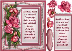 Beautiful Anniversary Verse and Red Roses