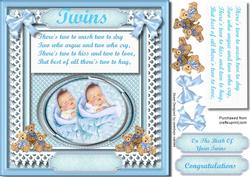 On the Birth of Your Twin Sons 