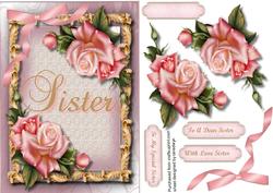 Beautiful Birthday Greeting Sister 