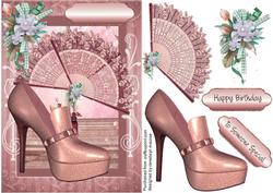 Lovely Shoes and Fan