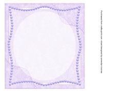Lovely 8x8 Lilac Incert