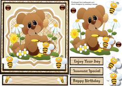 Topper or Easel .as Cute as Can Be