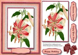 Beautiful Full Flower Tiger Lilly