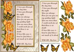 To My Wife /husband on Birthday/anniversary,partner