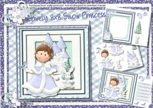 Lovely 8x8 Mini Kit the Snow Princess