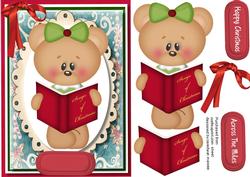 Lovely Christmas Singing Teddy