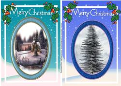 Two Lovely Christmas Toppers