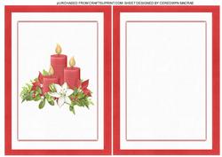 A5 Lovely Candle Incert