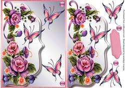Lovely Envelope Card with Butterflys