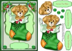 Baby's 1st Christmas Green